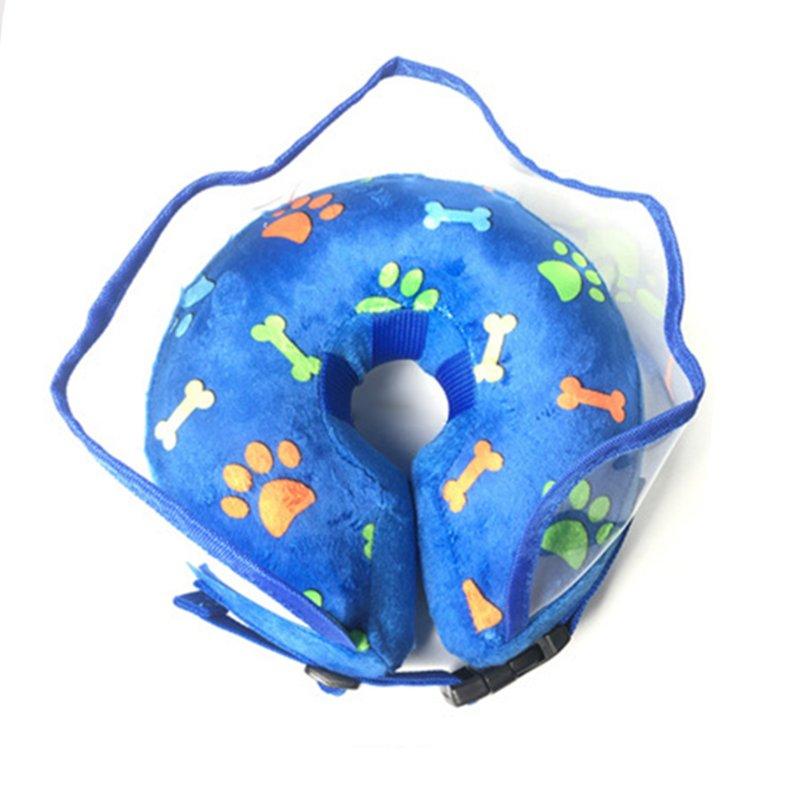 Wholesale Pet Inflatable Cone Anti-bite Anti-lick Elizabethan Collars Protective Headgear For Stop Licking Biting Wounds blue L  |   Pet Supplies Home Garden & Tools Blue + L