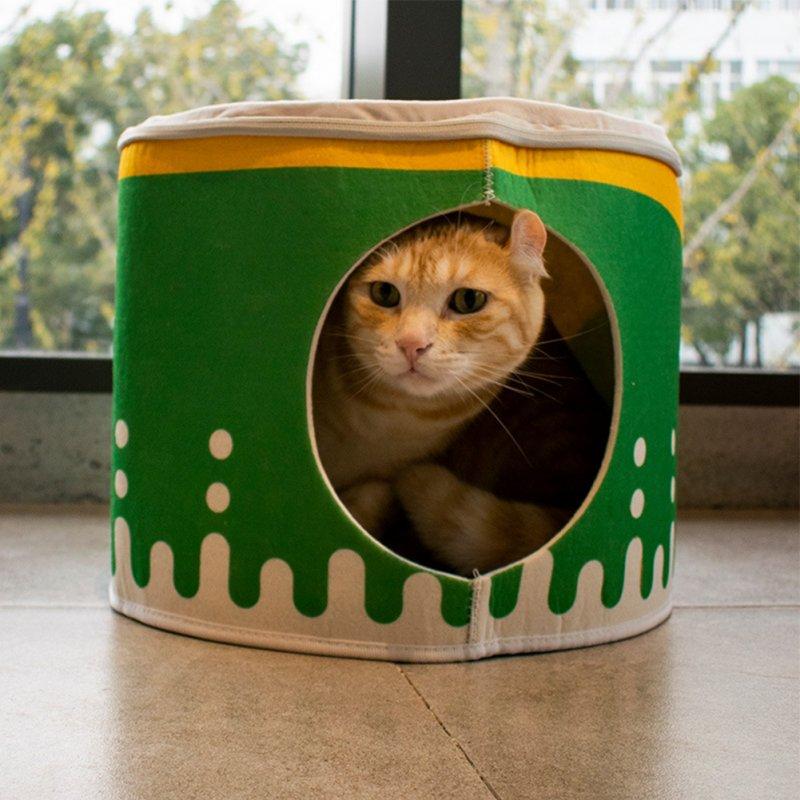 Wholesale Pets Cat Warm Cave Cushion Hamburg French Fries Shaped Sleeping Bed Sleeping Bed Pet Supplies Accessories Sprite  |   Pet Supplies Home Garden & Tools Pet Supplies