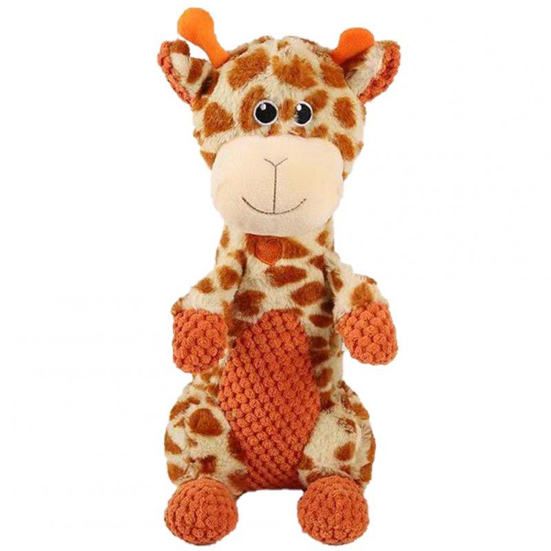 Wholesale Plush Squeak Dog Toy Cute Cartoon Animal Plush Doll Soft Stuffed Dog Teething Toys For Cat Puppy Small Medium Large Dogs deer BB sound  |   Pet Supplies Home Garden & Tools Deer + BB sound