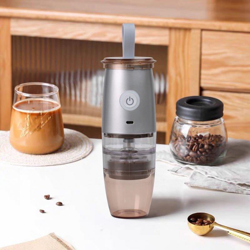 Wholesale Portable Electric Coffee Grinder with 5 Precise Grind Settings USB Charging Automatic Coffee Bean Grinder Mill Gray  |   Home Appliances Home Appliances Home Appliances