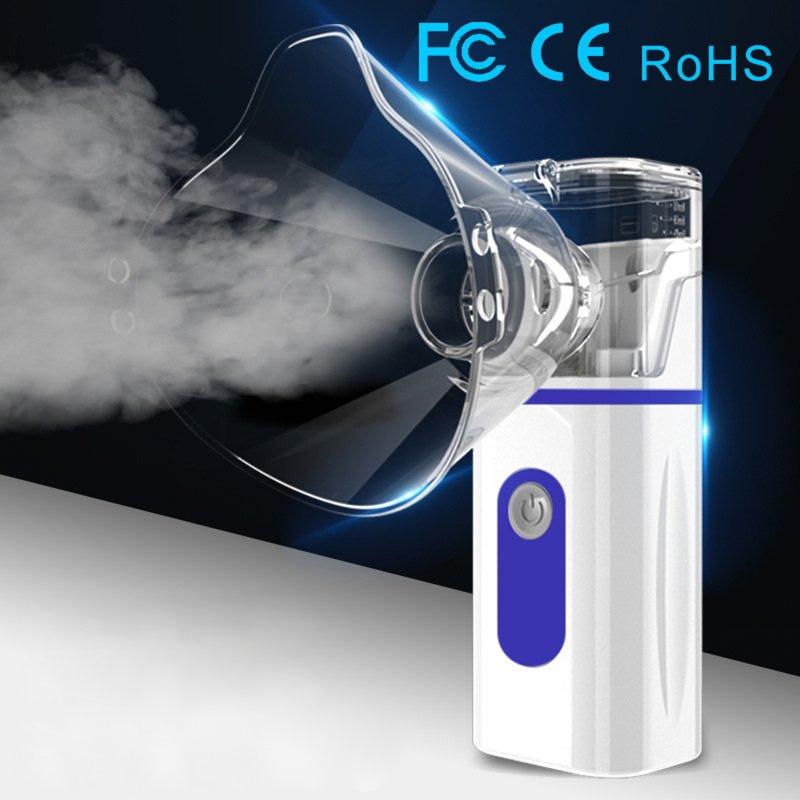 Wholesale Portable Handheld Ultrasonic Nebulizer Phlegm Cough Relieving Pocket Machine for Home Travel Blue  |   Home Appliances Home Appliances Home Appliances