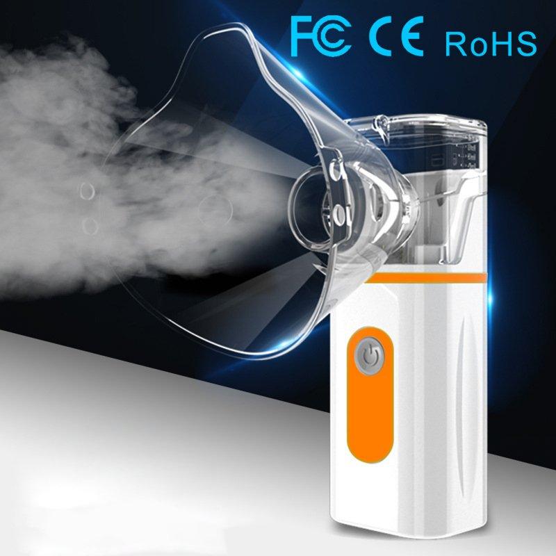 Wholesale Portable Handheld Ultrasonic Nebulizer Phlegm Cough Relieving Pocket Machine for Home Travel Orange  |   Home Appliances Home Appliances Home Appliances