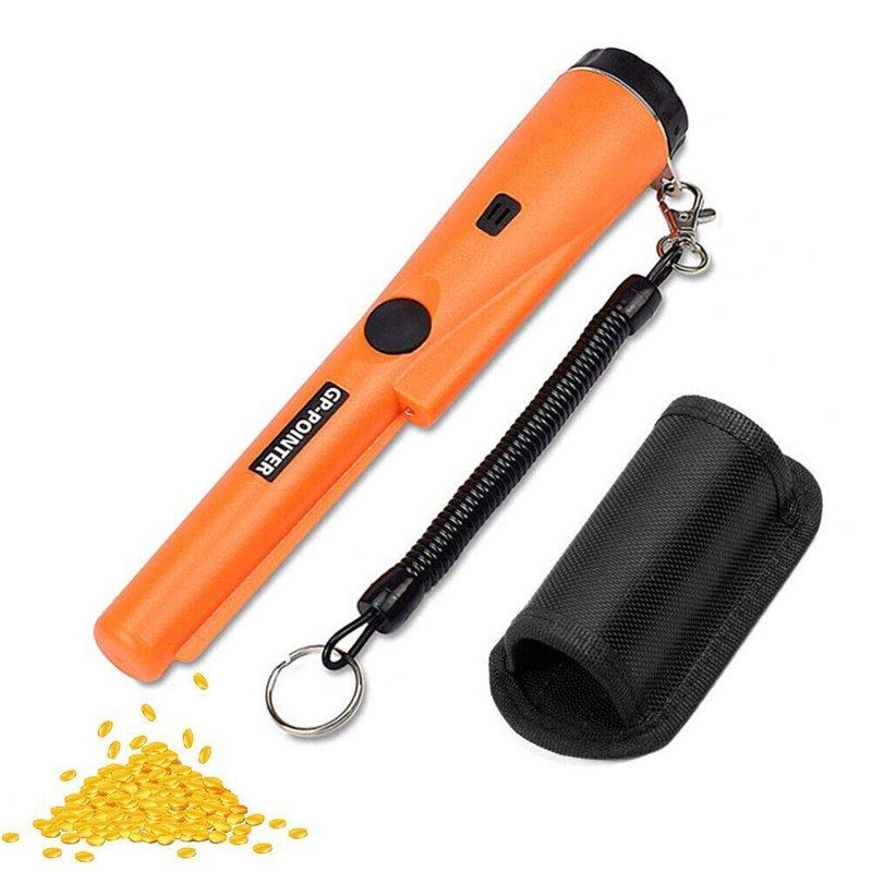 Wholesale Portable Metal Detector Waterproof Dustproof High Sensitive 360 Degree Pointer Probe with Protective Sleeve Orange  |   Industrial & Scientific Home Garden & Tools Industrial & Scientific