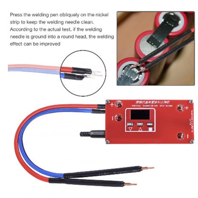 Wholesale Portable Transistor Mini  Spot  Welder Lcd Display Screen Various Welding Power-sources 18650 Lithium Battery Spot Welding Machine as picture show  |   Household Products Home Garden & Tools Household Products