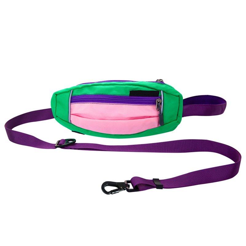 Wholesale Premium Dog Leash Adjustable Length Handle Bungee Leash With Pouch For Walking Hiking Jogging Biking Running Green pink (traction rope) traction ropes: 1.3-2m  |   Pet Supplies Home Garden & Tools Green pink (traction rope) + Traction ropes: 1.3-2m