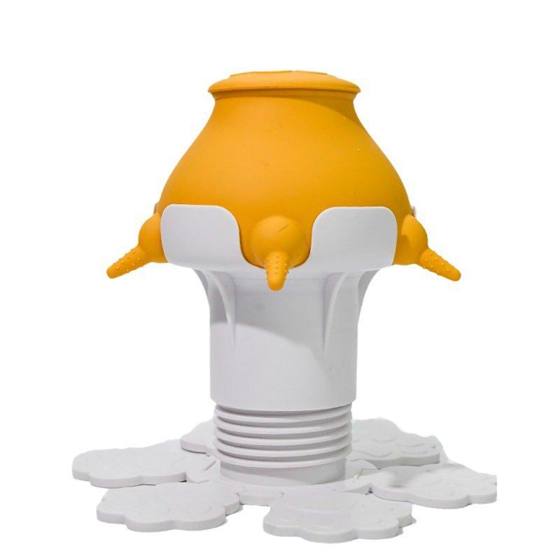 Wholesale Puppy Feeder For Multiple Puppies Silicone Breast Milk Feeder With Mulit-Nipples Milk Bowl For Newborn Pets Puppy Kitten Yellow  |   Pet Supplies Home Garden & Tools (Yellow)