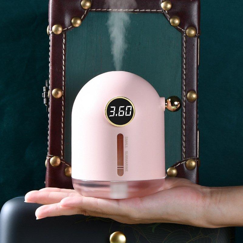 Wholesale Retro Air Humidifier Mini USB Rechargeable Night Light for Home Office Pink  |   Home Appliances Home Appliances Home Appliances