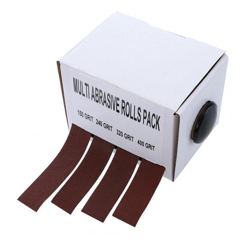 Wholesale Sandpaper Box 4 Sizes X6m 150 240 320 400 Grit Suitable for Grinding Polishing Woodworking Tools  |   Industrial & Scientific Home Garden & Tools Industrial & Scientific