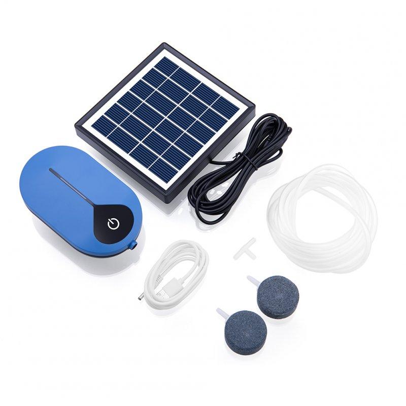 Wholesale Solar Oxygen Pump Portable Energy Saving Outdoor Air Pump Fishing Tools Fish Tank Aquarium Accessories Solar model  |   Pet Supplies Home Garden & Tools Pet Supplies