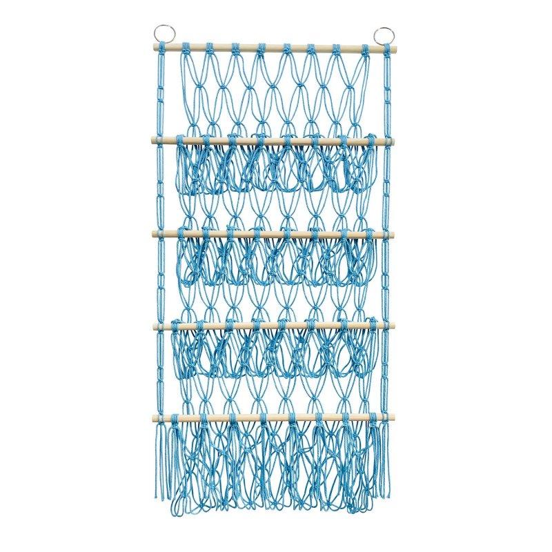 Wholesale Stuffed Animal Storage Hammock Stuffed Animal Net With Hanging Ring Storage Hanging Toy Organizer Hammock Handmade Toy Organizer For Children’s Room Nursery blue  |   Household Products Home Garden & Tools Household Products