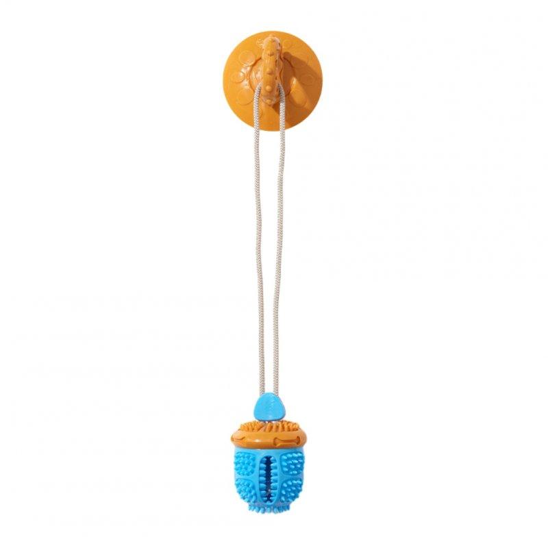 Wholesale Suction Cup Dog Toy Tug Of War Rope Dog Toy Durable Grip Bite Resistant Super Strong Suction Interactive Pull Dog Toys For Teeth Cleaning Pine cone sucker [yellow blue] leaky sucker  |   Pet Supplies Home Garden & Tools Pet Supplies