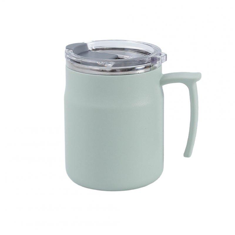 Wholesale Travel Coffee Mug Water Cups With Leak Proof Flip Cover Handle Double Layer Vacuum Stainless Steel Coffee Tumbler For Home Office Travel Camping vanilla green 500ml  |   Kitchen & Dining Home Garden & Tools Kitchen & Dining