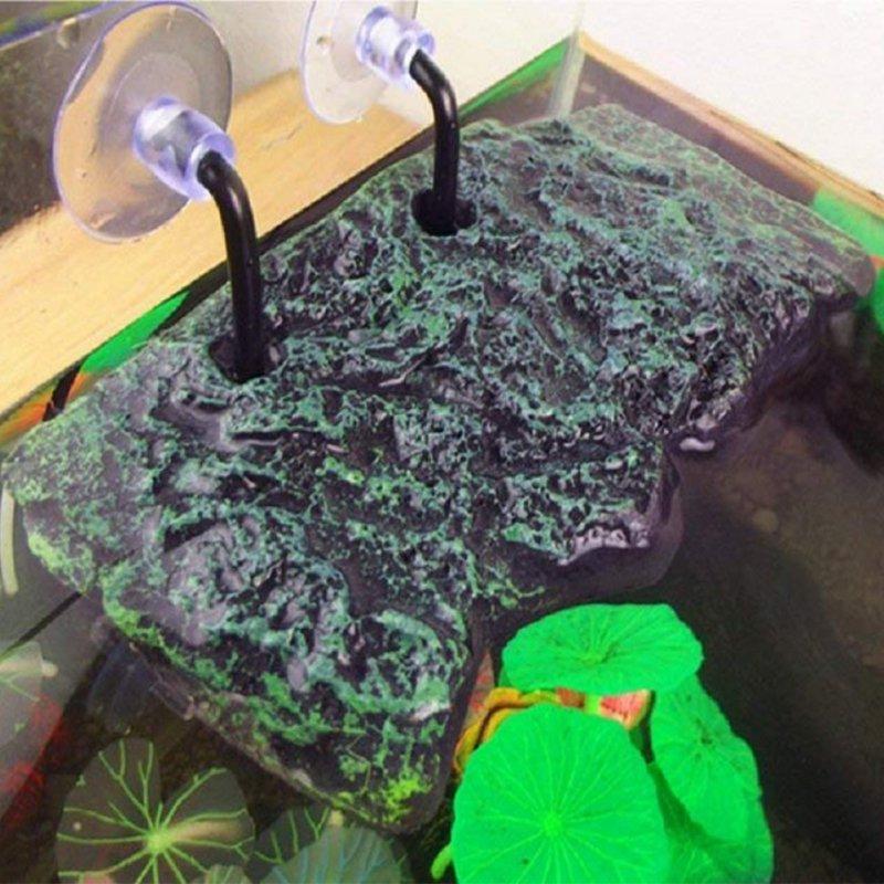 Wholesale Turtle Bask Platform with Sucking Disk Rectangular Basking Platform Aquarium Terrarium Decoration  As shown  |   Pet Supplies Home Garden & Tools As shown