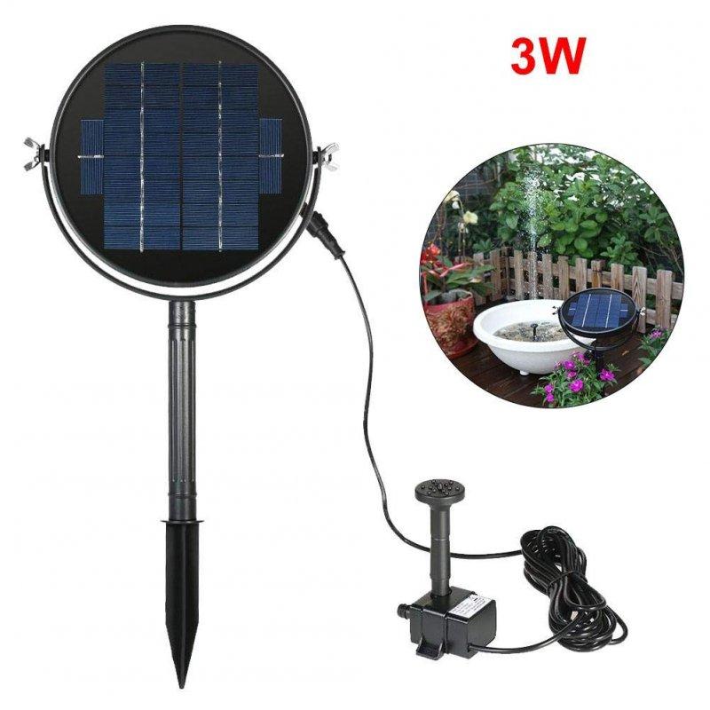 Wholesale Waterproof Solar Standing Water Fountain  |   Garden & Lawn Garden & Lawn 9V 3W