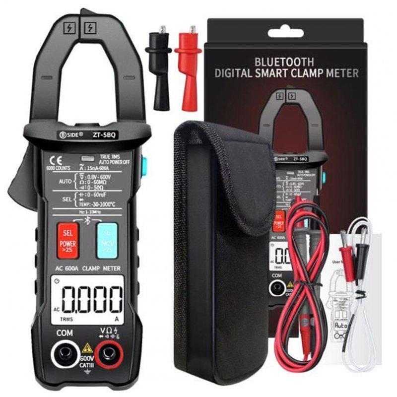 Wholesale Zt-5bq Bluetooth-compatible Clamp  Meter 6000 Words High Precision Intelligent Ac Digital Technology Smart Multimeter (ZT-5BQ+C3140 clip)  |   Industrial & Scientific Home Garden & Tools (ZT-5BQ+C3140 clip)