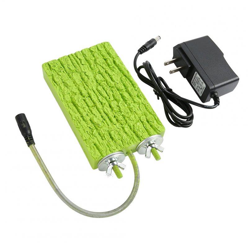 Wholesale 5W Bird Heated Perch Low Pressure Constant Temperature Heating Foot Platform Yellow-Green US Plug  |   Pet Supplies Home Garden & Tools Pet Supplies