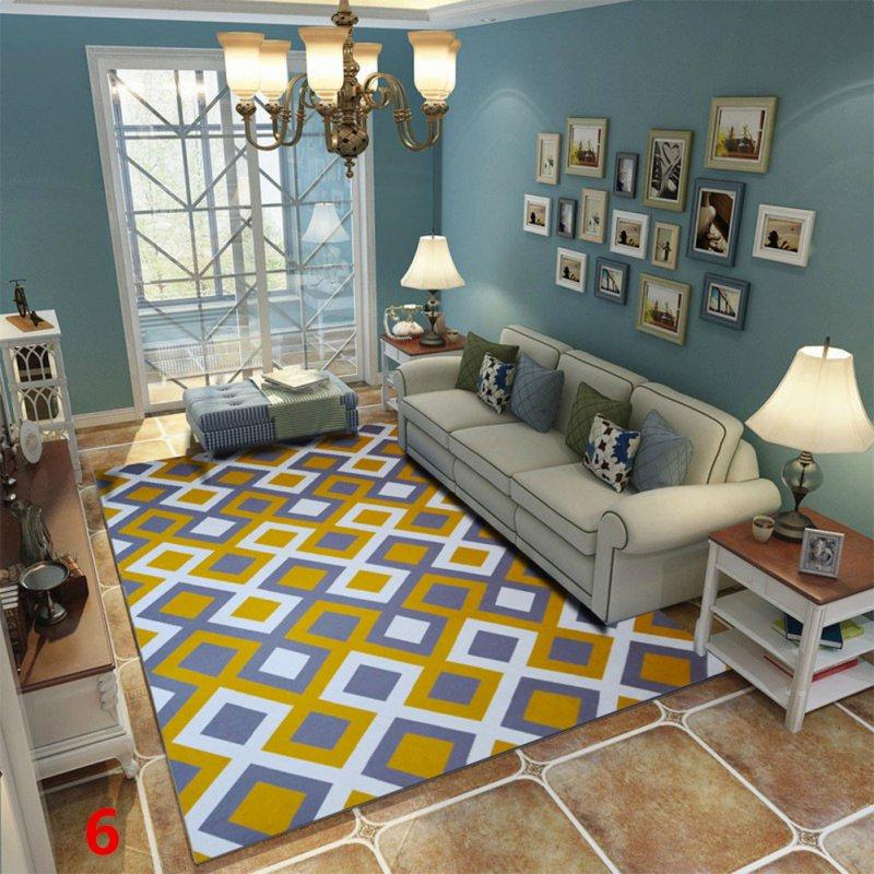 Wholesale Anti-Slip Soft Geometric Pattern Carpet  |   Home Decors Home Decors Home Decors