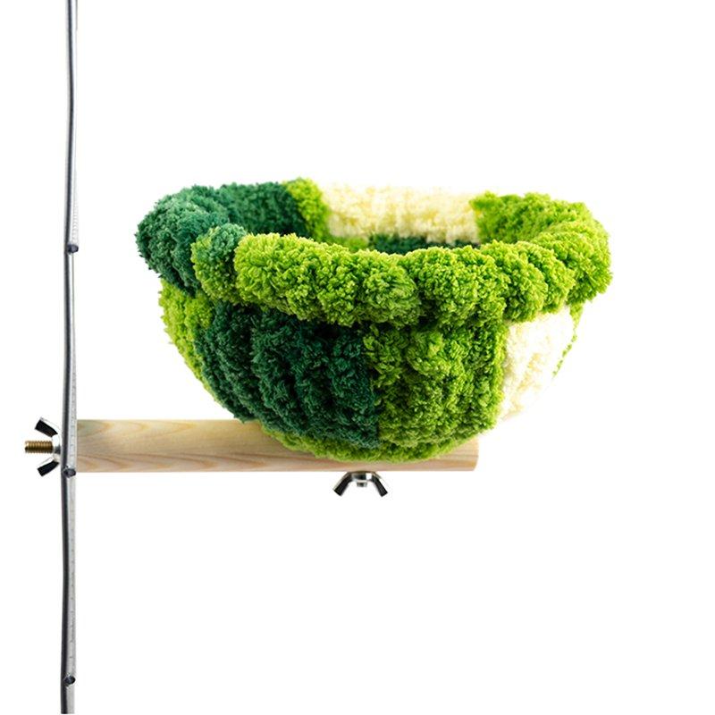 Wholesale Bird Nest Mat Swing Ring Platform Nest House Bed For Bird Parrot Budgie Parakeet Cockatiel Conure Lovebird platform-green  |   Pet Supplies Home Garden & Tools Pet Supplies