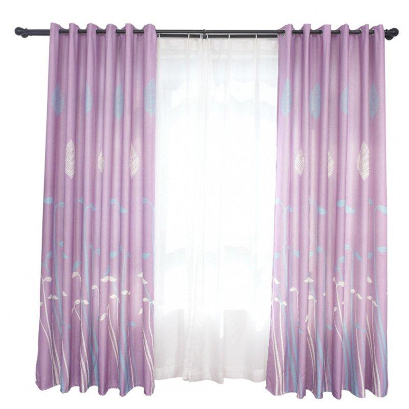 Wholesale Blackout Curtain Panels For Bedroom Drapes With Hanging Holes 1*2.5m High purple  |   Home Decors Home Decors Home Decors