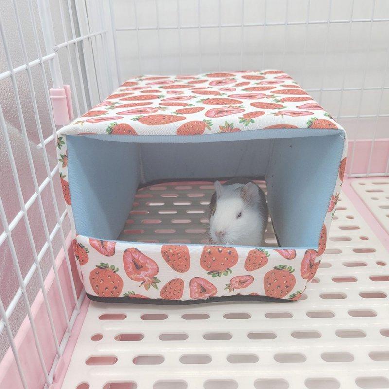 Wholesale Pet Bottomless Cotton Nest Small Pet Hidden House Shelter Sleeping Bed For Rabbit Hedgehog Guinea Pig strawberry 30 x 25 x 19  |   Pet Supplies Home Garden & Tools Pet Supplies