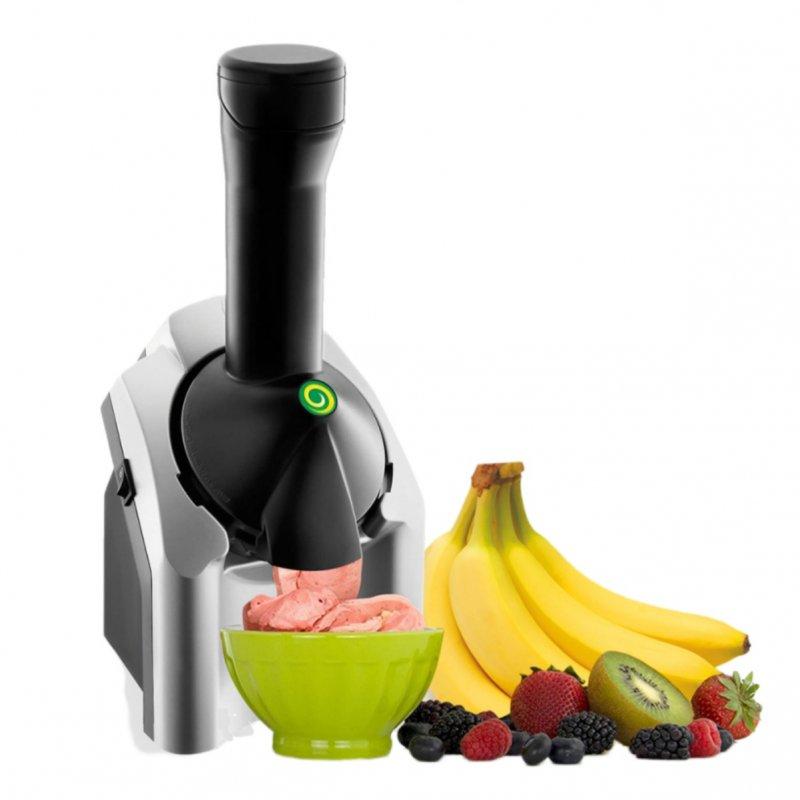 Wholesale 200w Home Ice Cream Maker Fruit Soft Serve Maker Energy-Saving Electronic Ice Cream Machine Silver US Plug  |   Home Appliances Home Appliances Home Appliances