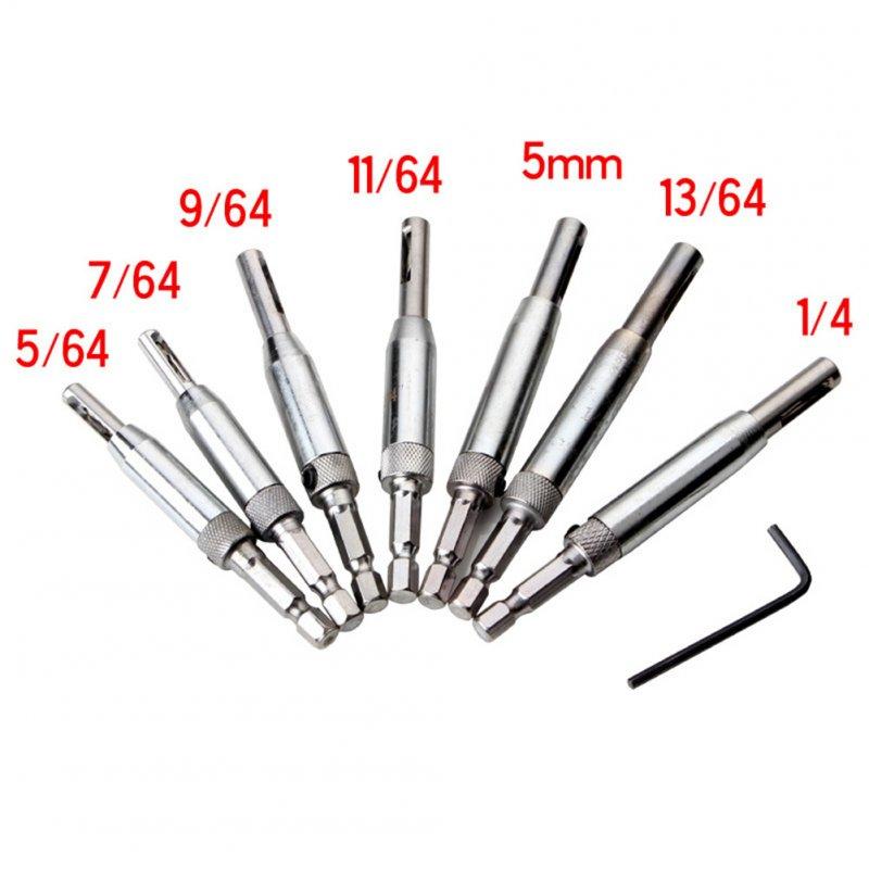 Wholesale 7+1 Door Window Hinge  Drill  Bits  Set Pilot Hole Saw Tool Woodworking Tool For Household Furniture 7+1 set  |   Industrial & Scientific Home Garden & Tools Industrial & Scientific