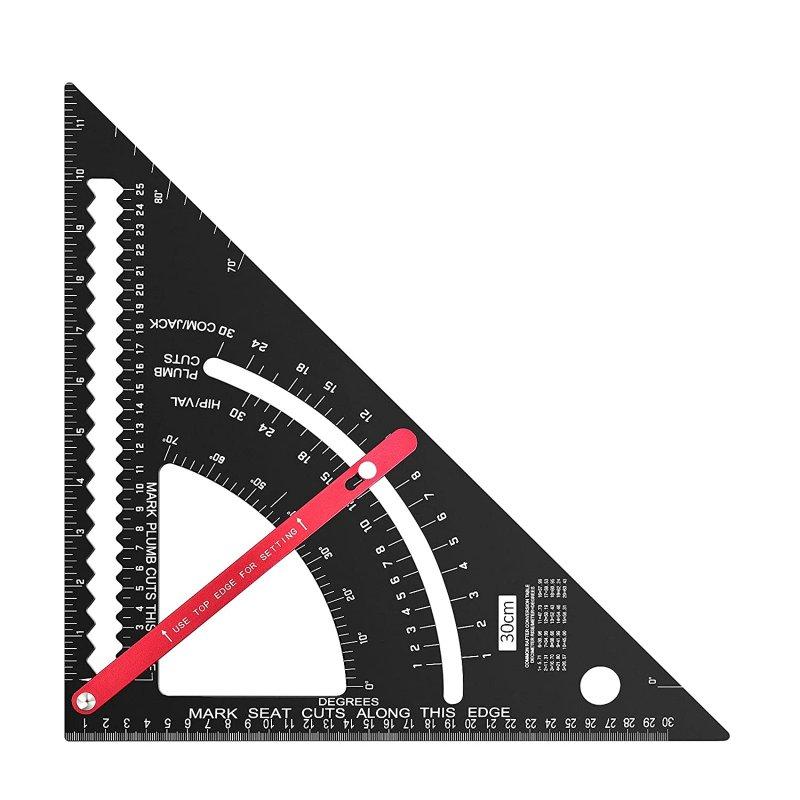 Wholesale 7/12 Inch Carpentry Triangle Ruler Adjustable Carpenter Layout Square Woodworking Tools Imperial 7inch  |   Industrial & Scientific Home Garden & Tools Industrial & Scientific