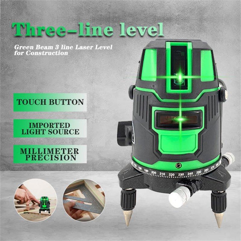 Wholesale 3 Lines Level Meter High Brightness High Accuracy Ip54 Waterproof Self-leveling for Picture Hanging Construction US Plug  |   Industrial & Scientific Home Garden & Tools Industrial & Scientific