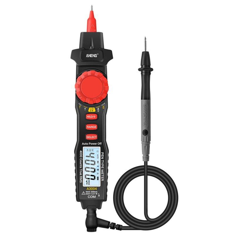 Wholesale Aneng A3004 Digital Multimeter Pen 4000 Counts Ac/dc Ammeter Electric Hand-held Tester Withstand Voltage Professional Tool A3004 black  |   Industrial & Scientific Home Garden & Tools Industrial & Scientific