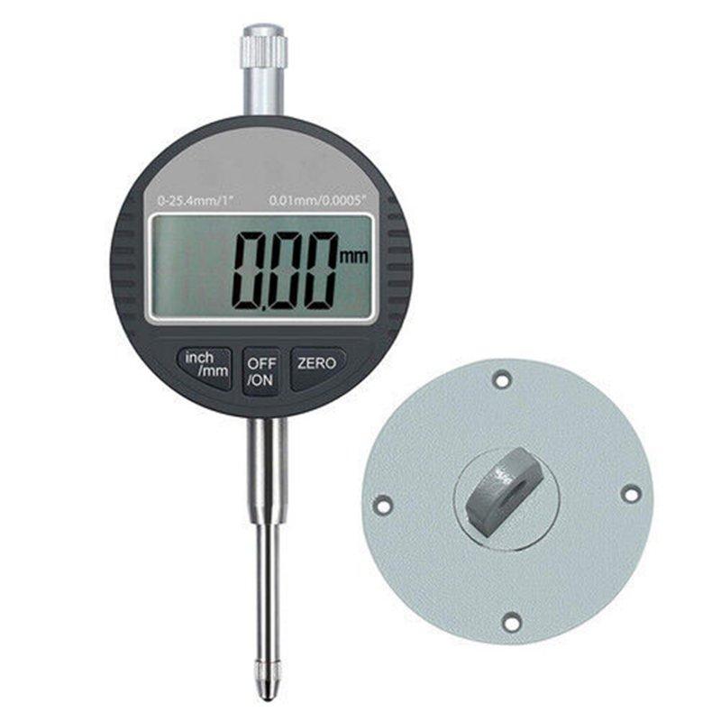 Wholesale Electronic Digital Dial Indicator Gauge, 0-1 Inch/25.4 Mm Inch/Metric Conversion High Resolution 0.0005''/0.01mm Digital Probe Indicator Dial Test Gauge Dial indicator 0-12.7mm  |   Industrial & Scientific