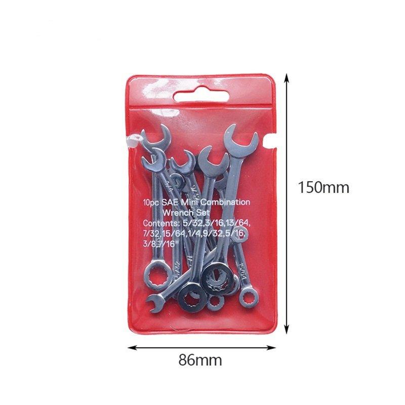 Wholesale Mini Wrench Set Thin Wrench Set With Storage Pouches Open And Box End Wrench Set Prevent Slipping Portable Small Wrench For Home Car Electrical Maintenance Imperial suit  |   Industrial & Scientific Home Garden & Tools Industrial & Scientific